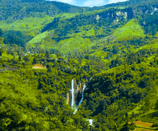 蘭博達瀑布ramboda Falls