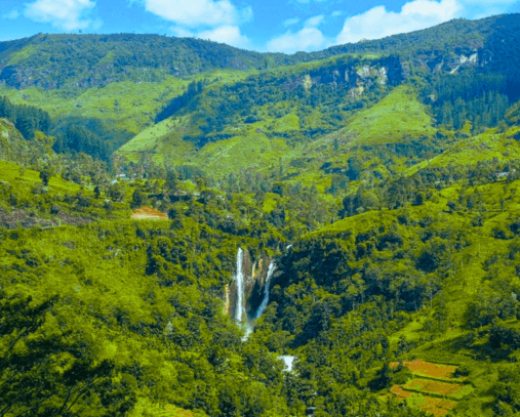 蘭博達瀑布ramboda Falls